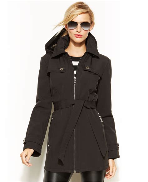 michael kors jacket the bay|Michael Kors black jacket women's.